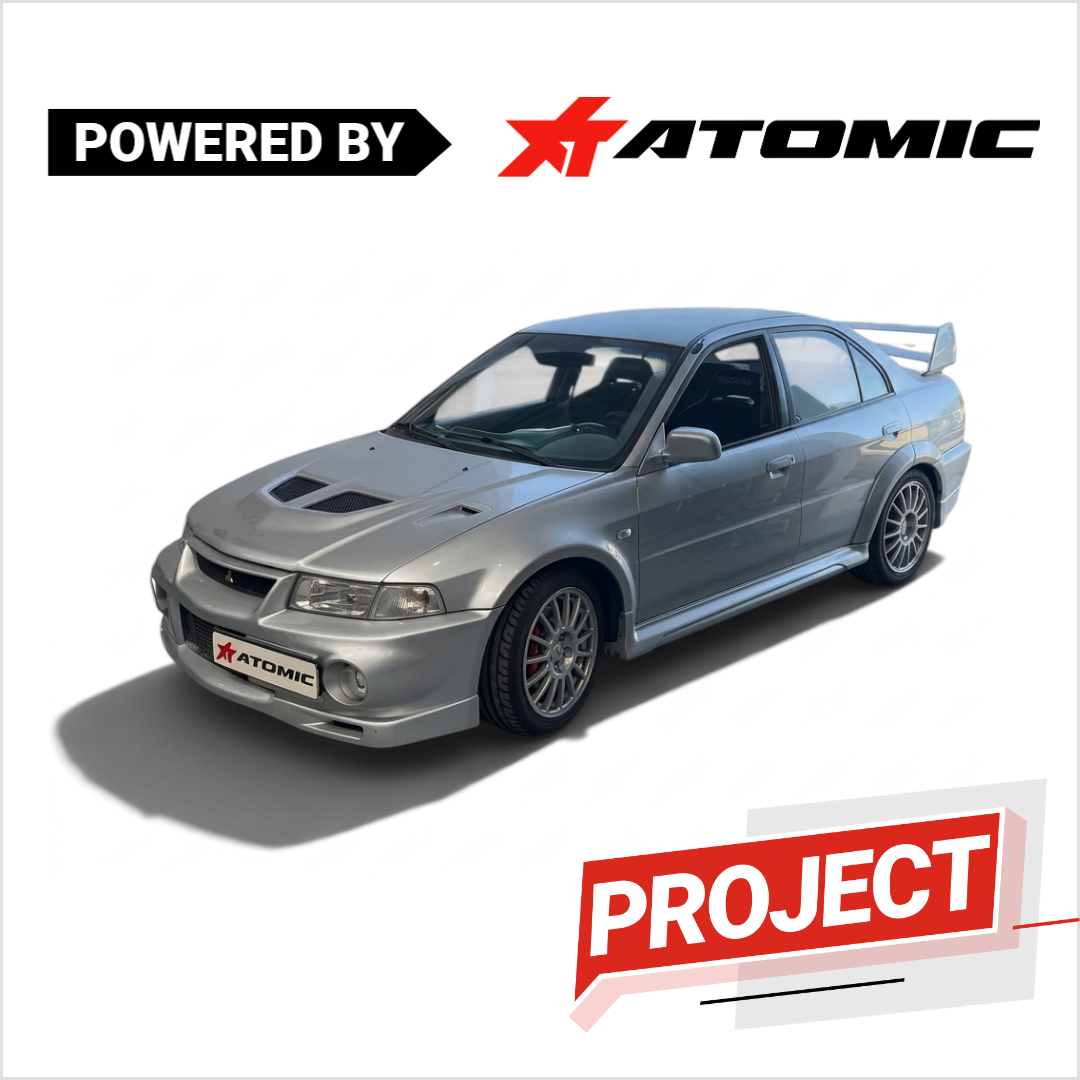 MITSUBISHI Lancer Evolution VI RSII: класичний проєкт ATOMIC-SHOP з епохи аналогового тюнінгу