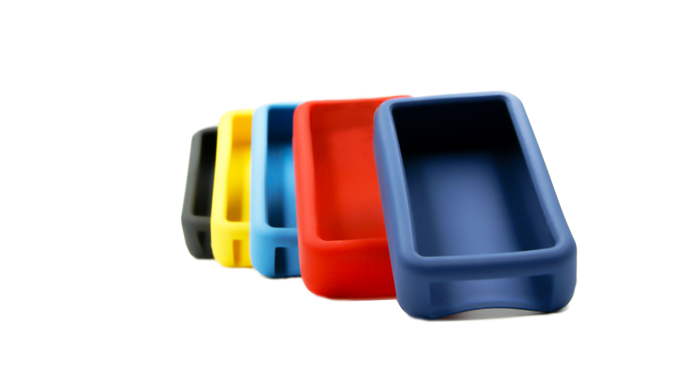 ZERONOISE 6100018 силіконовий чохол для переговорного пристрою Smooth, червоний Photo-0