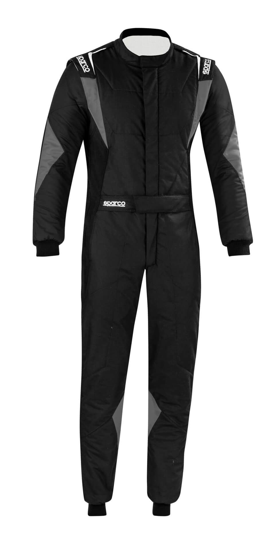 SPARCO 00114260NRGR комбінезон для автоспорту SUPERLEGGERA R564, FIA 8856-2018, чорний / сірий, р-Р 60 Photo-0
