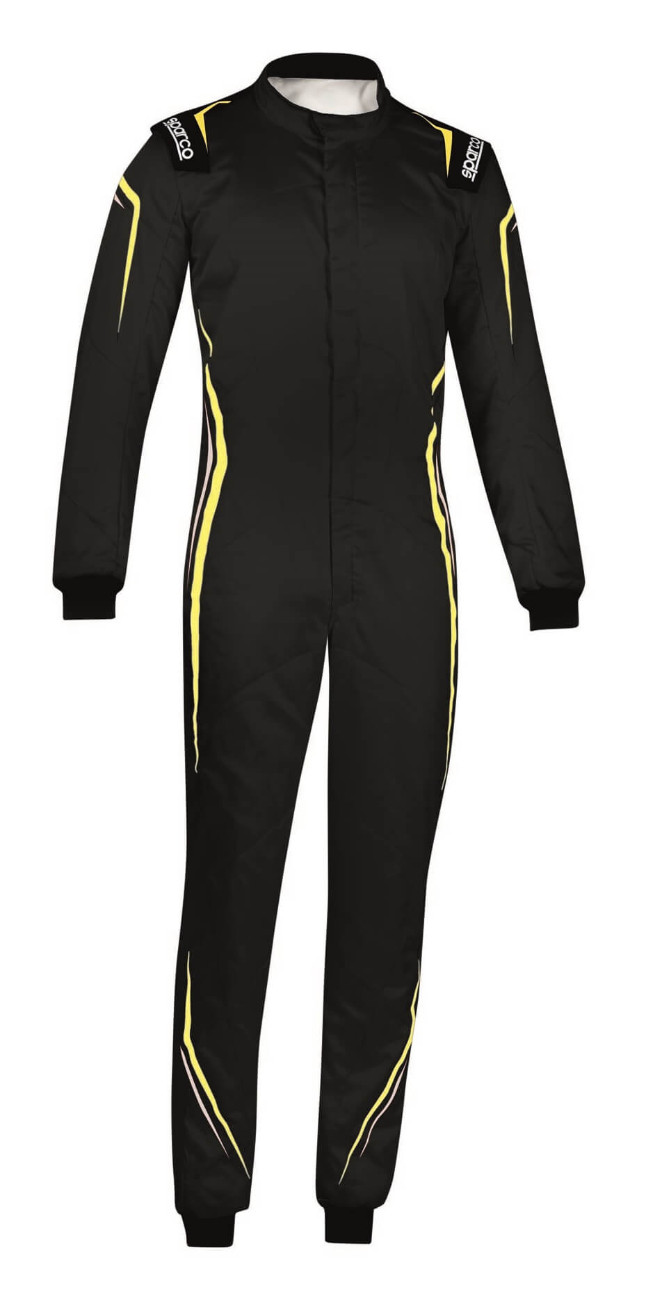 SPARCO 00114658NRGF комбінезон для автоспорту PRIME (R568), FIA 8856-2018, Чорний/жовтий, р-р 58 Photo-0