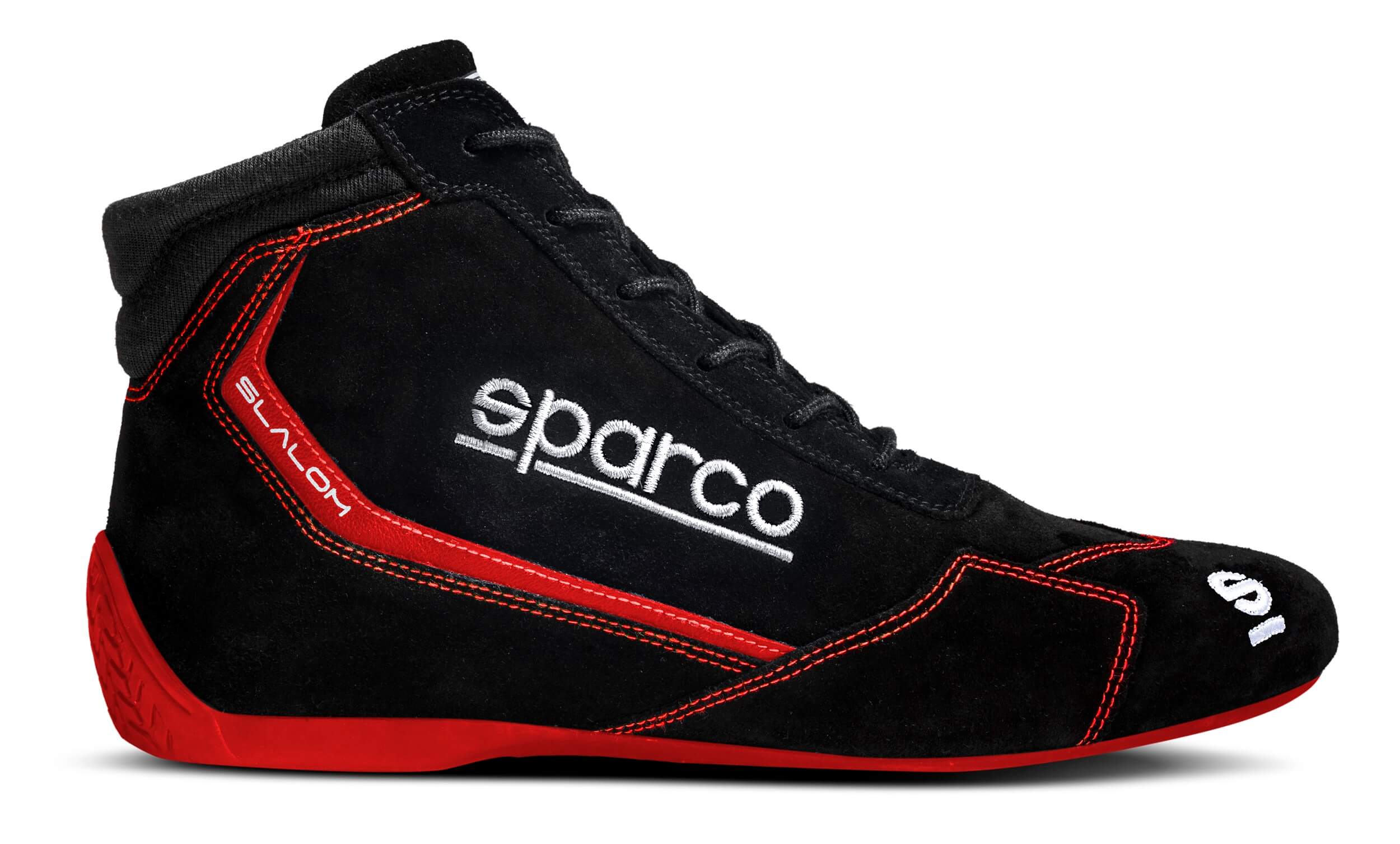 SPARCO 00129536NRRS черевики для автоспорту SLALOM 2022, FIA 8856-2018, чорний / червоний, р-Р 36 Photo-0