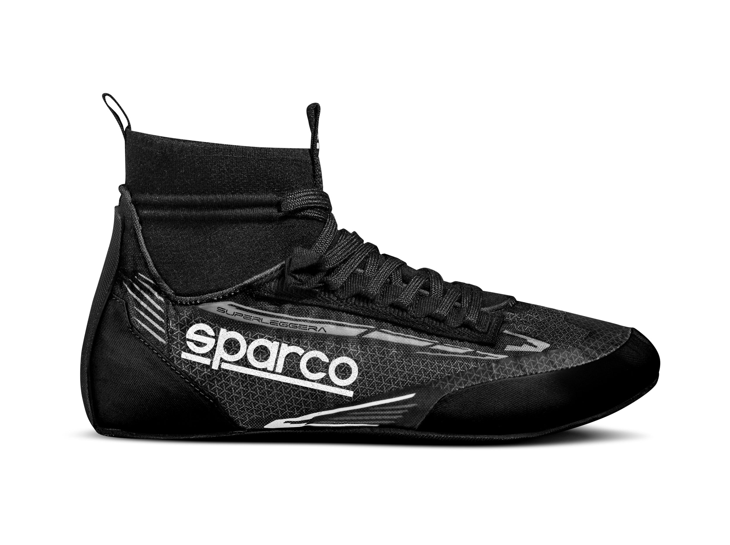 SPARCO 0012A339NRBI Взуття для гонок SUPERLEGGERA (Тканина), FIA 8856/2018, чорне/біле, розмір 39 Photo-0