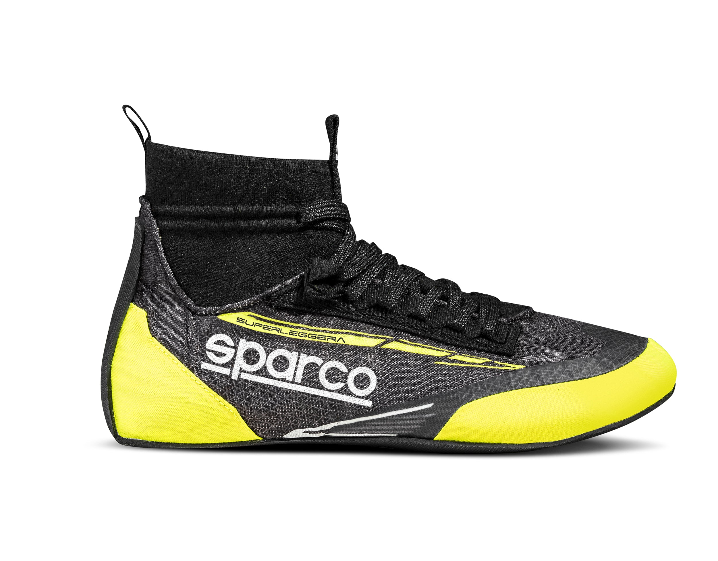 SPARCO 0012A338NRGF Взуття для гонок SUPERLEGGERA (Тканина), FIA 8856/2018, чорний/жовтий, розмір 38 Photo-2