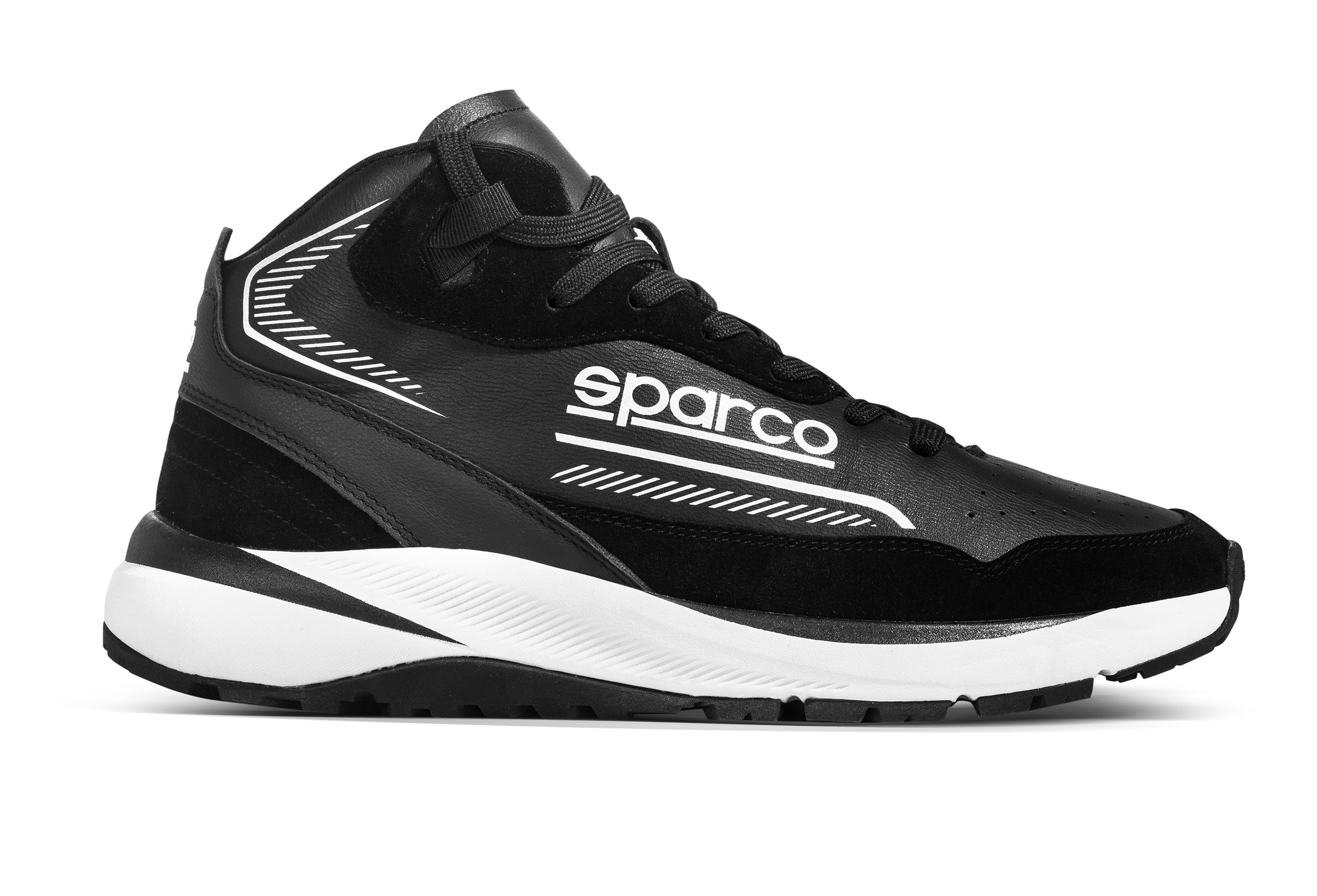 SPARCO 0012A640NRBI Взуття для механіка FAST, FIA+SFI, чорне/біле, розмір 40 Photo-3 