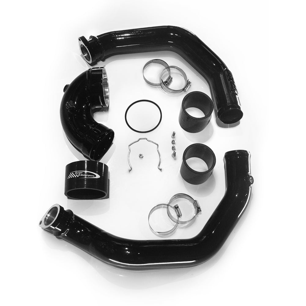 BMS BMS_Elite_F87N Алюмінієві Чардж-пайп Elite для BMW F80 M3, F82 M4, F87N M2 (Hot Side Pipes & Cold Side J Pipe COMBO) Photo-0