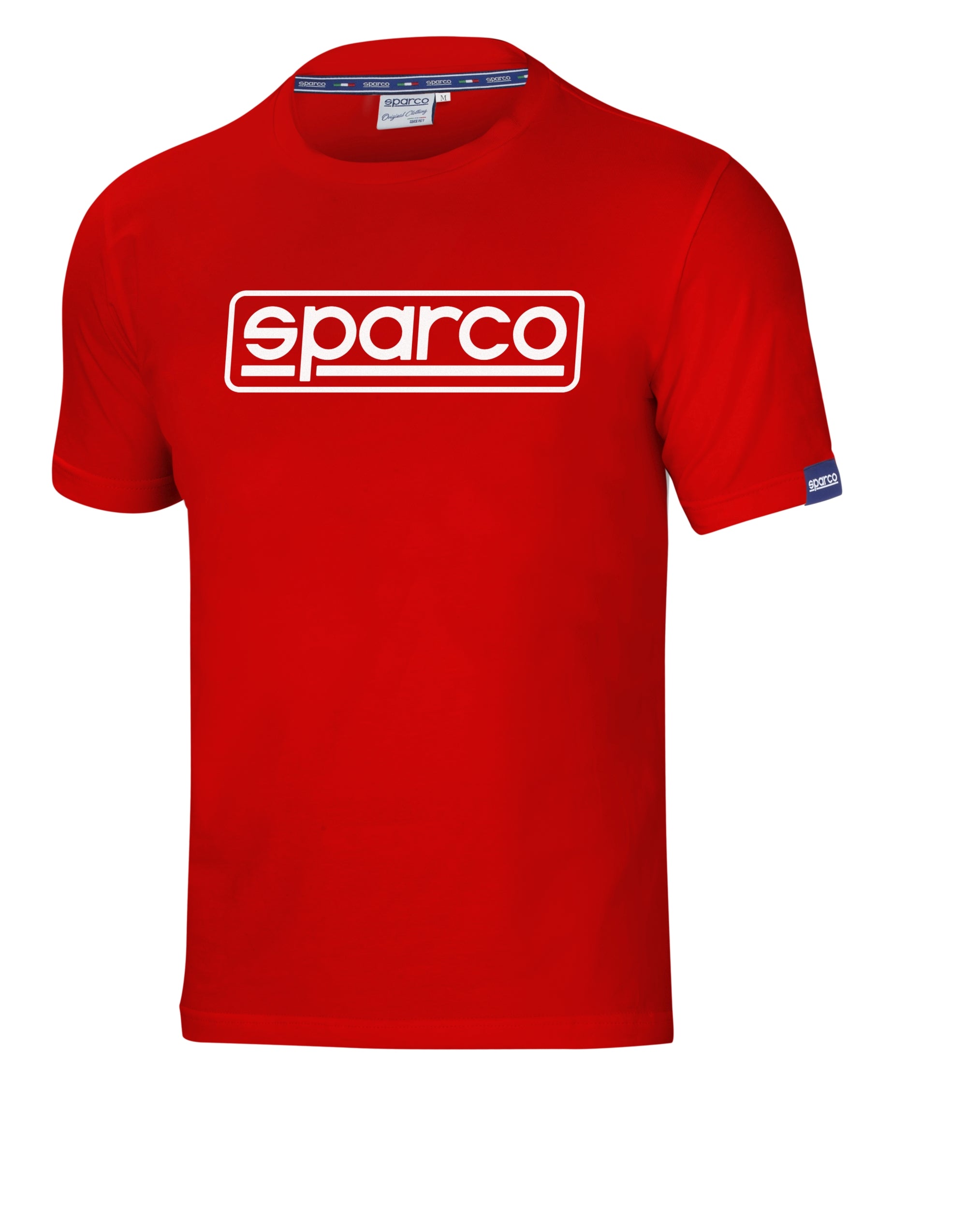 SPARCO 01324RS2M Футболка FRAME, червона, розмір М Photo-0
