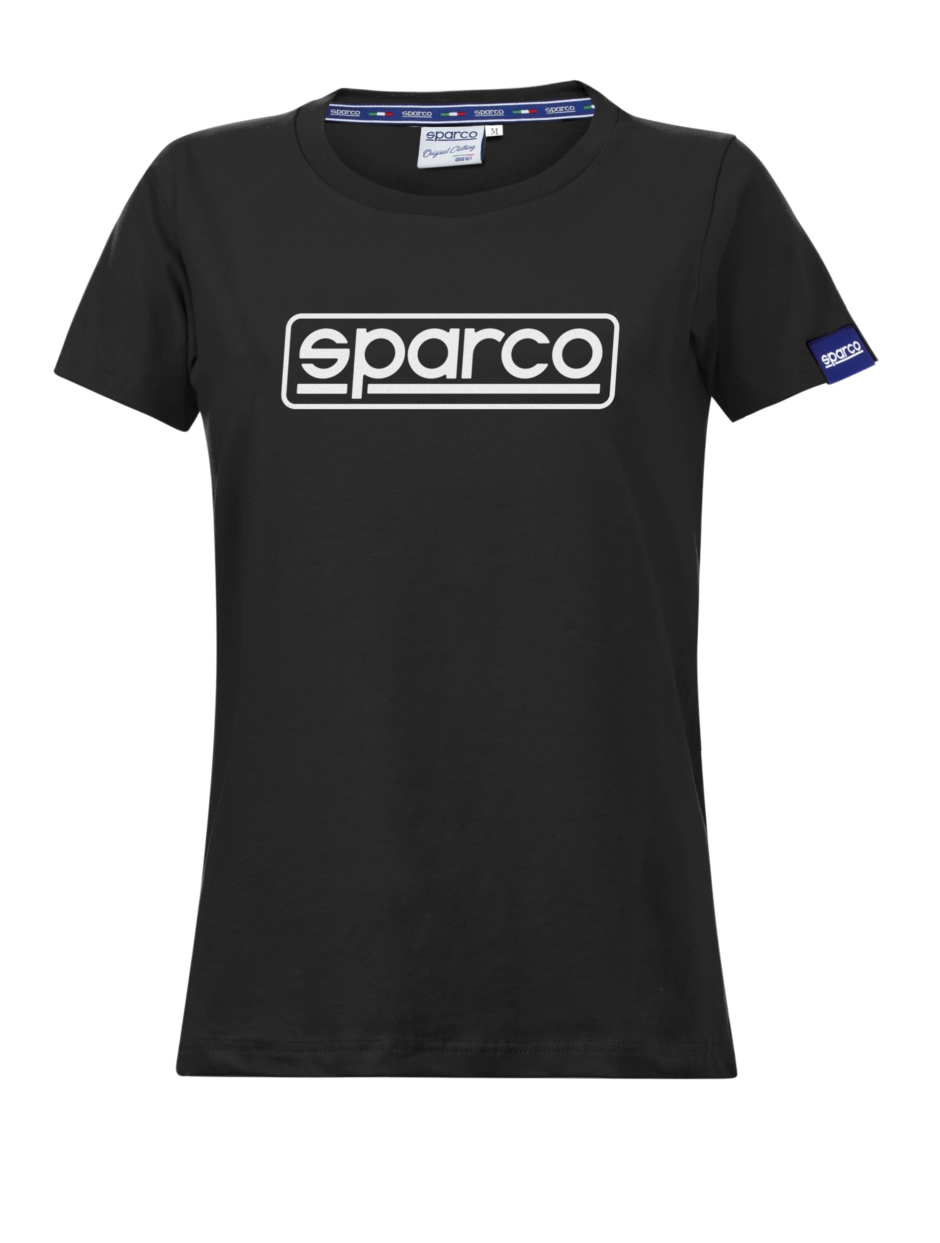 SPARCO 01325NR2M Футболка LADY FRAME, чорна, розмір M Photo-0