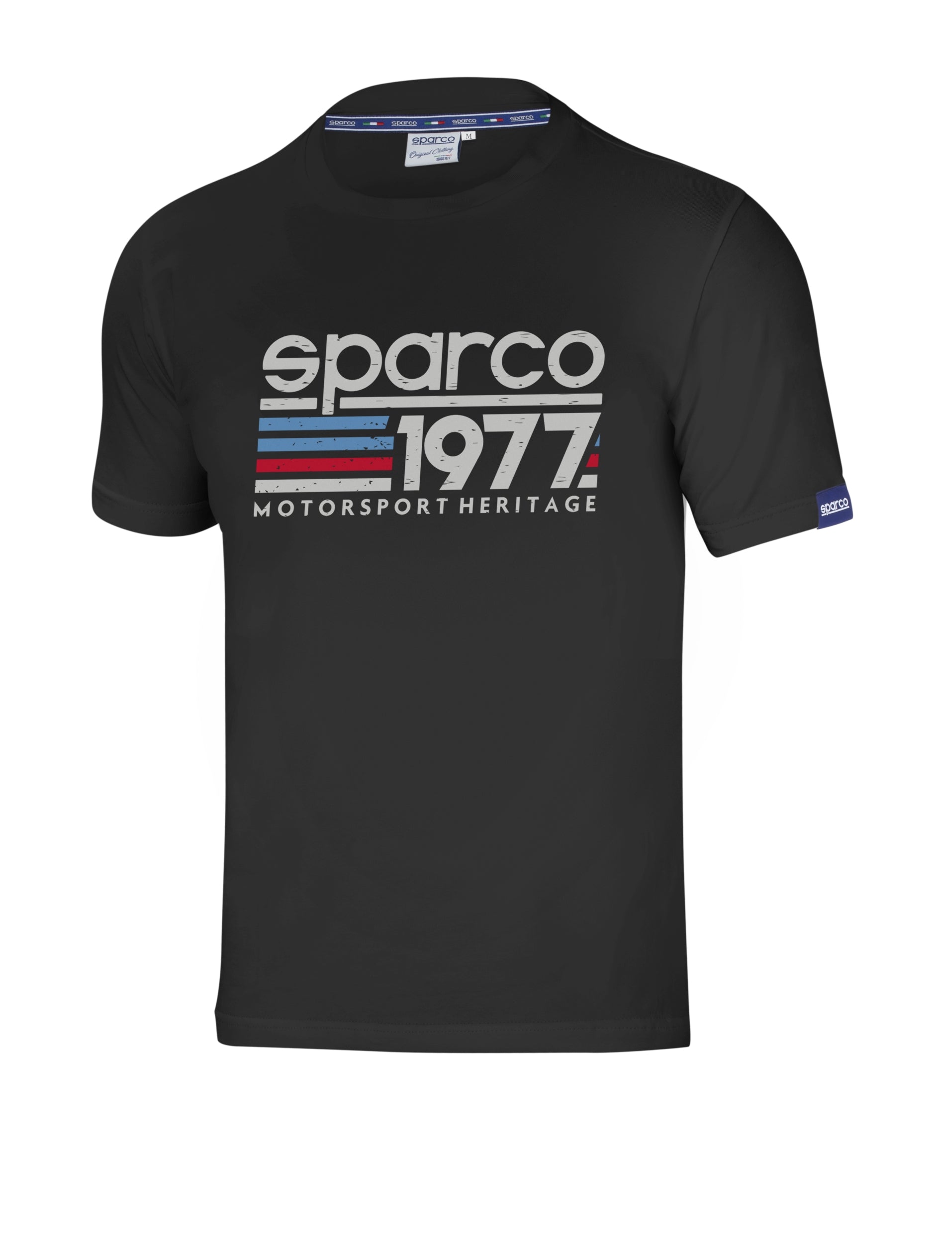 SPARCO 01329NR2M Футболка 1977, чорна, розмір М Photo-0