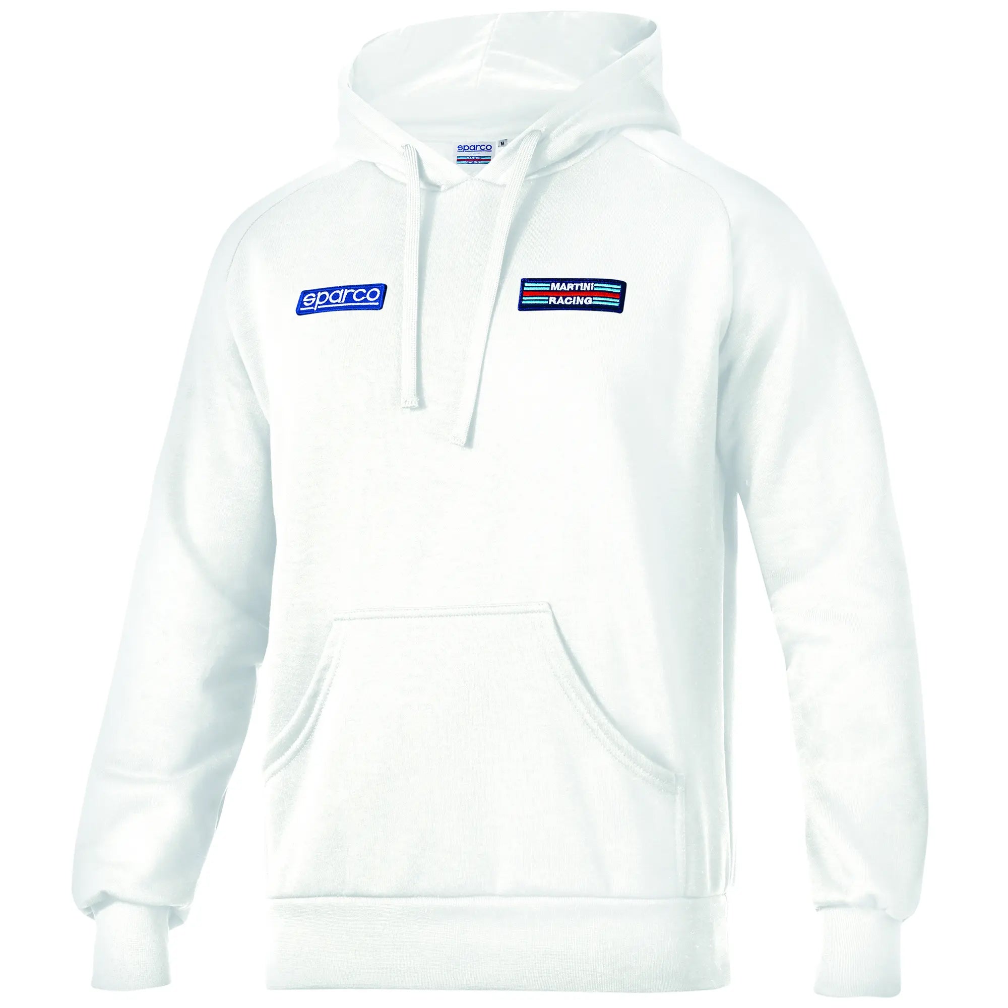SPARCO 01340MRBI3L Худі BIG STRIPES MARTINI RACING, біле, р-р L Photo-0