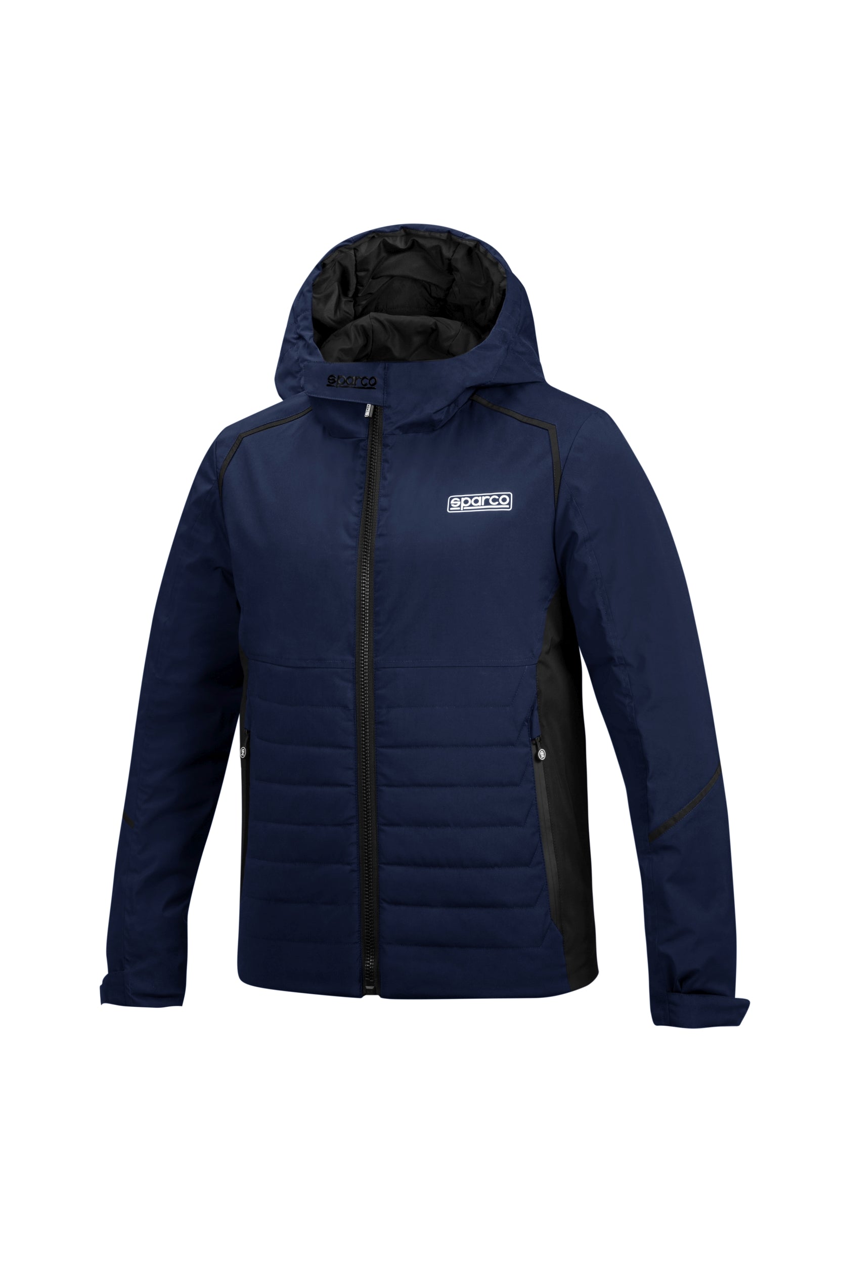 SPARCO 01361NRAZ1S зимова куртка WINTER JACKET, чорний / синій, р-р S Photo-0
