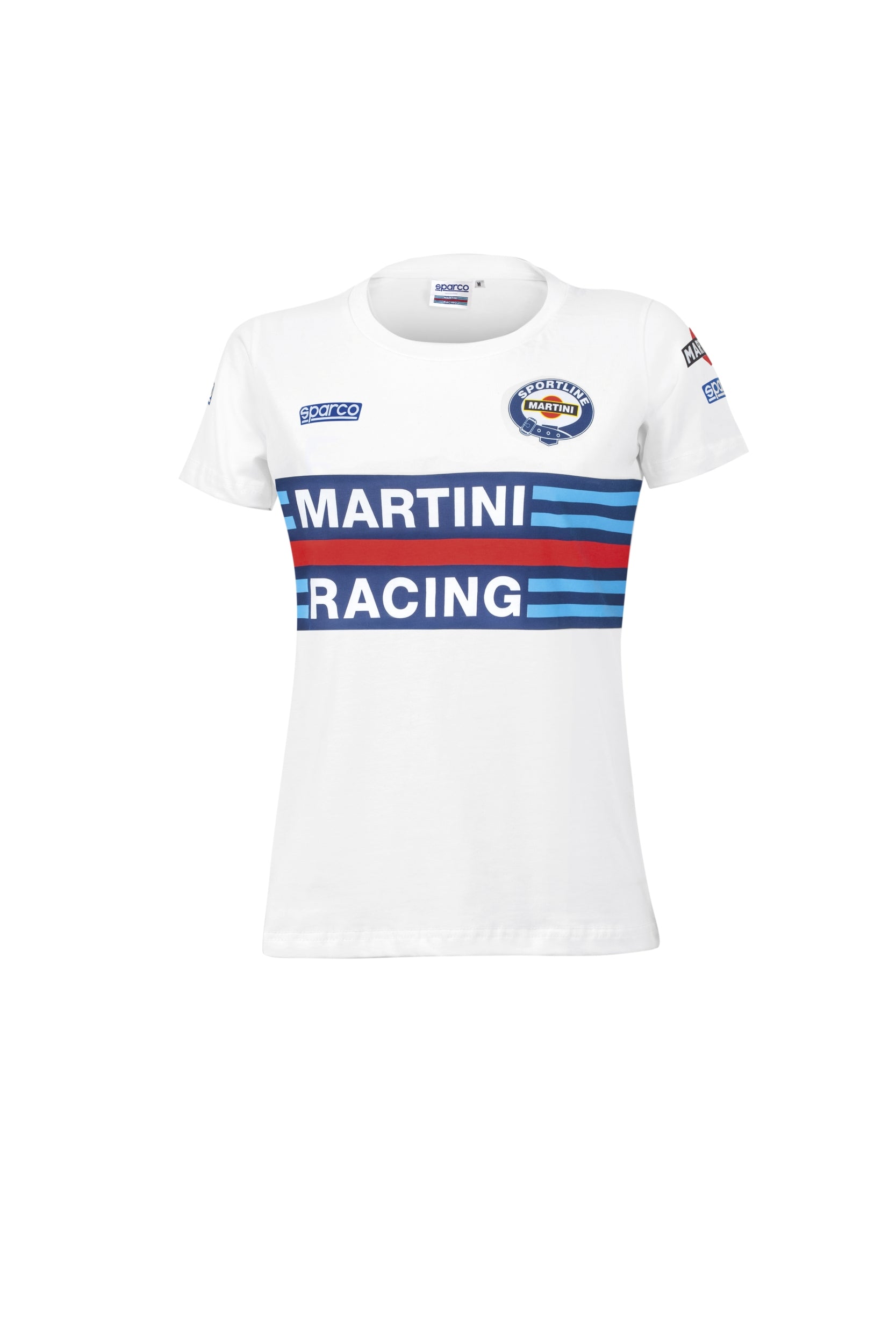 SPARCO 01398MRBI2M Футболка MARTINI RACING Lady, біла, розмір M Photo-0
