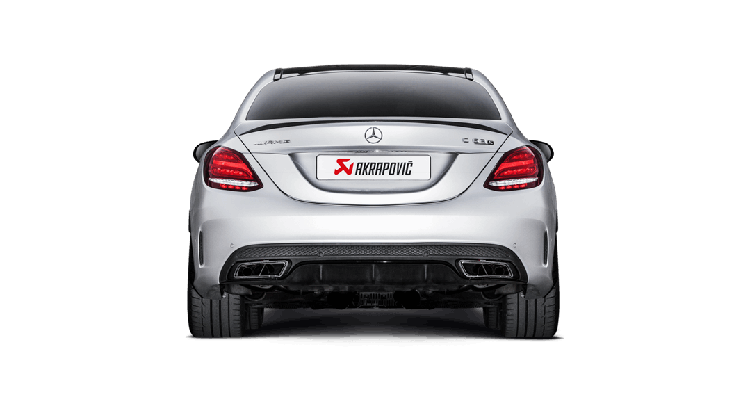 AKRAPOVIC MTP-ME/T/2H/1 Задня частина вихлопної системи MERCEDES-AMG C63 Sedan (W205) Evolution Line Photo-2