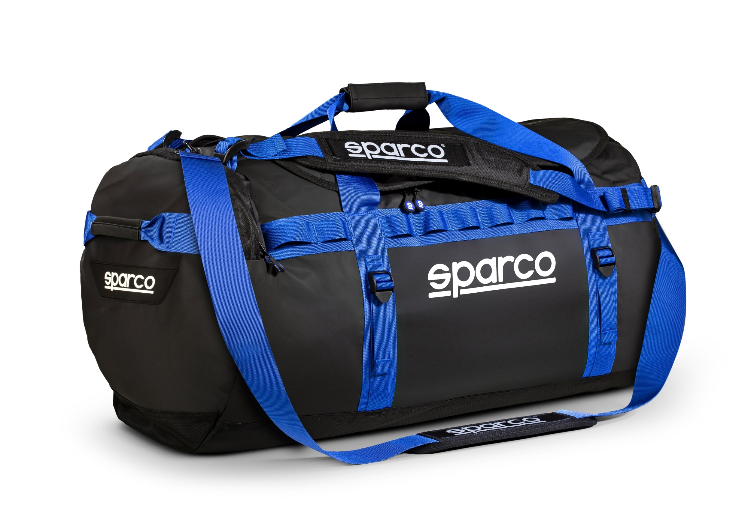 SPARCO 016442nraz спортивна сумка DAKAR-L, 70 x 40 x 40 см, чорний / синій, р-р L Photo-0