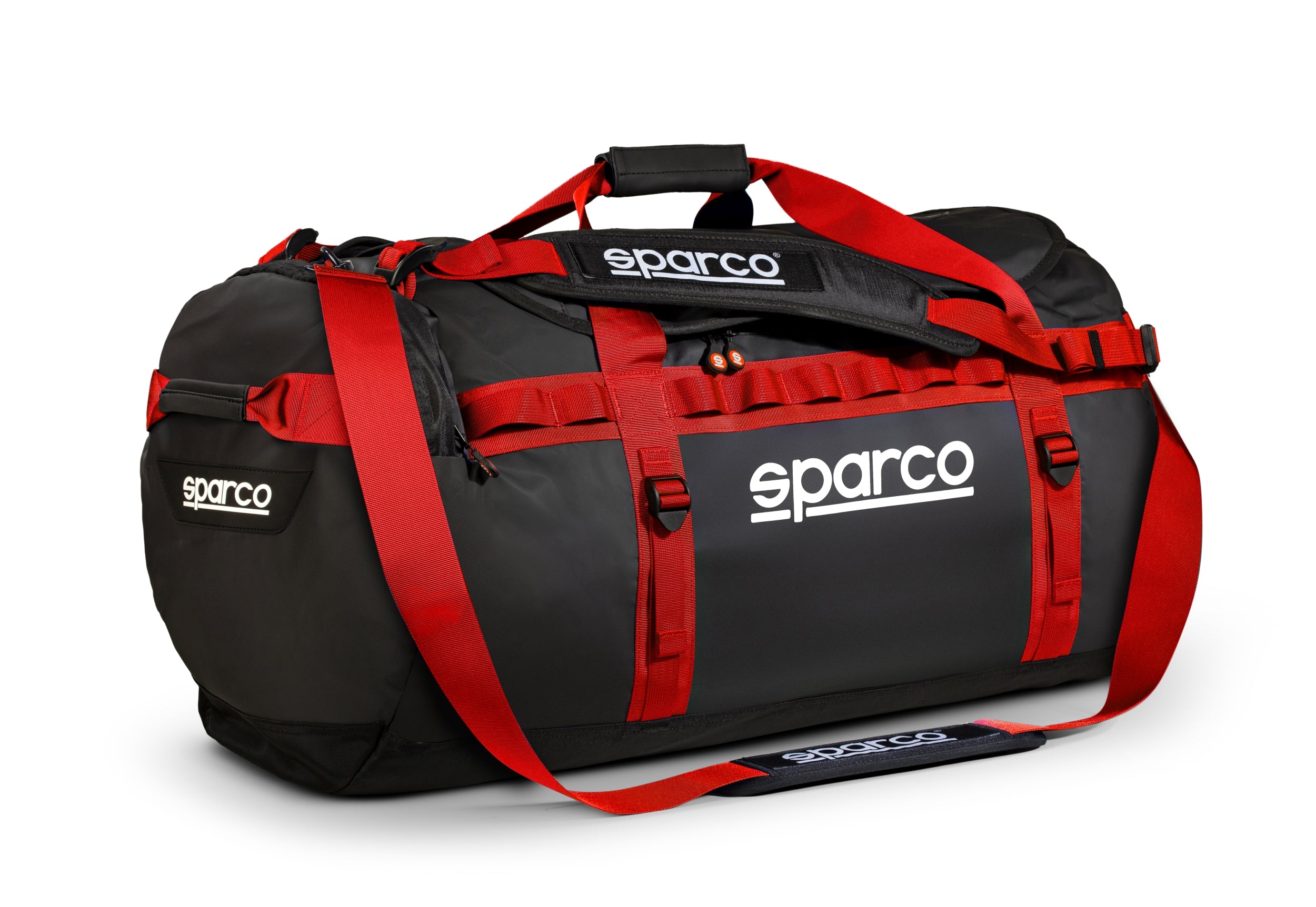 SPARCO 016442nrrs спортивна сумка DAKAR-L, 70 x 40 x 40 см, чорний / червоний Photo-0