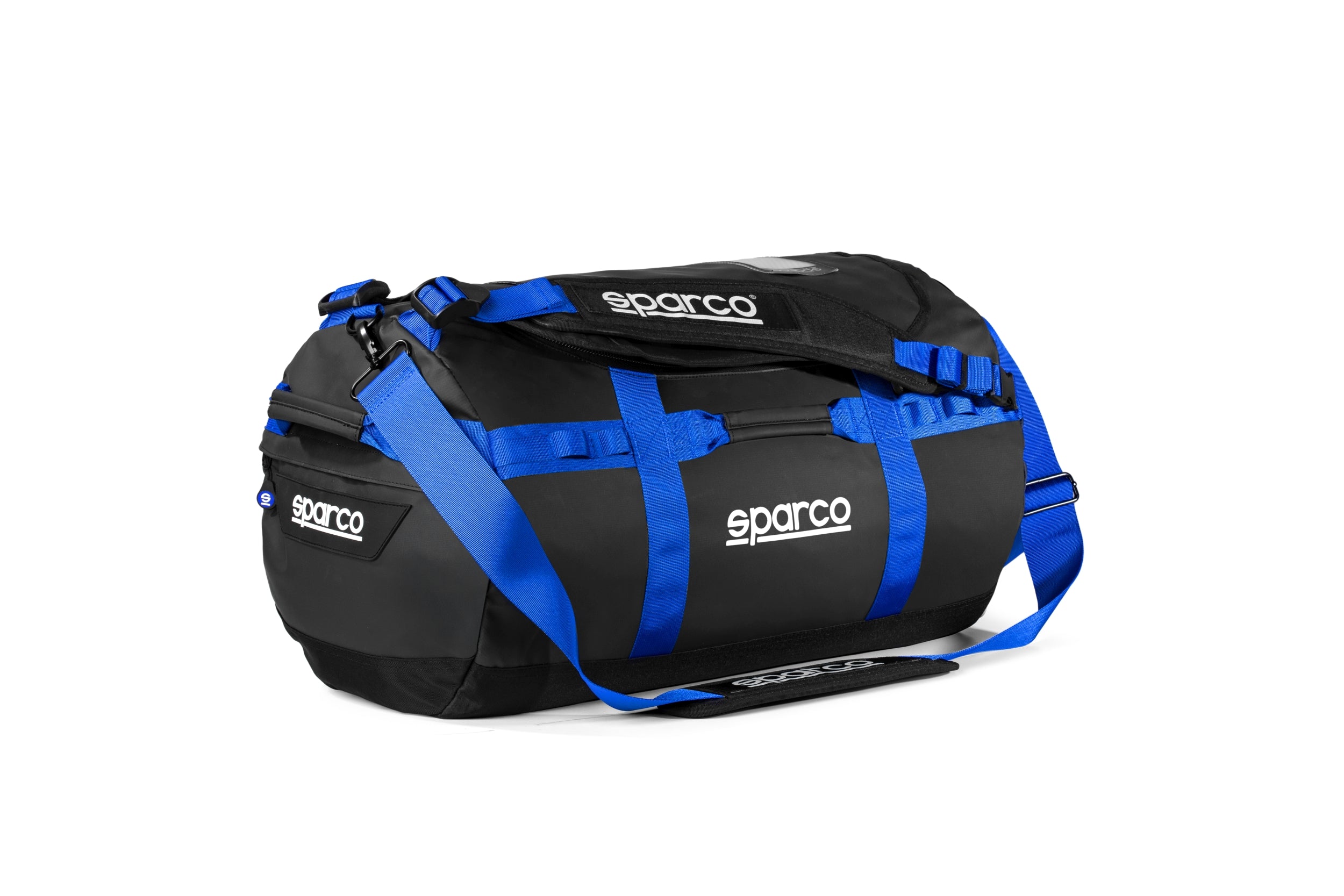 SPARCO 016443NRAZ спортивна сумка DAKAR-S, 53 x 32.5 x 32.5 см, чорний/синій, р-р S Photo-0