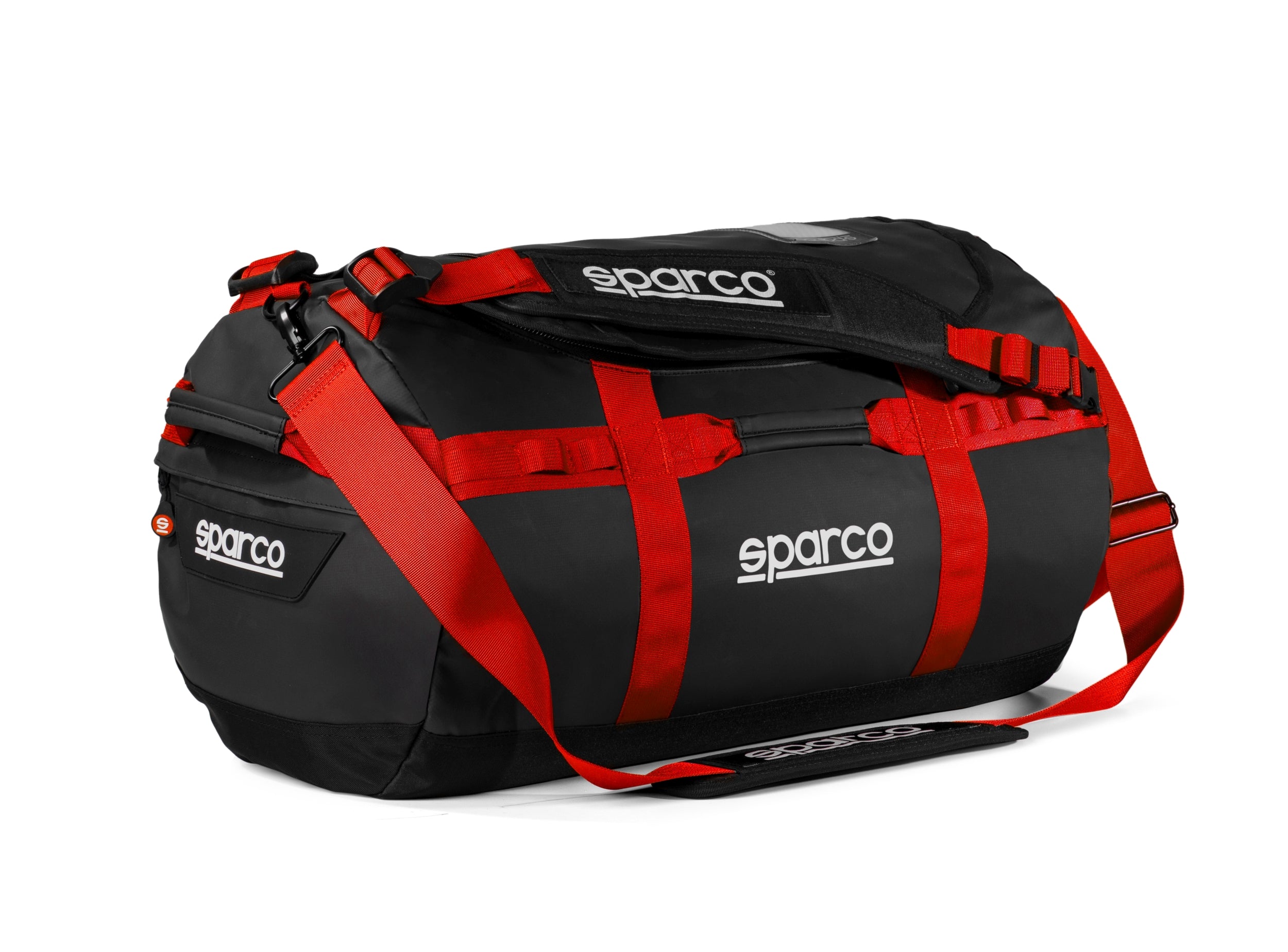 SPARCO 016443nrrs спортивна сумка DAKAR-S, 53 x 32.5 x 32.5 см, чорний/червоний, р-р S Photo-0