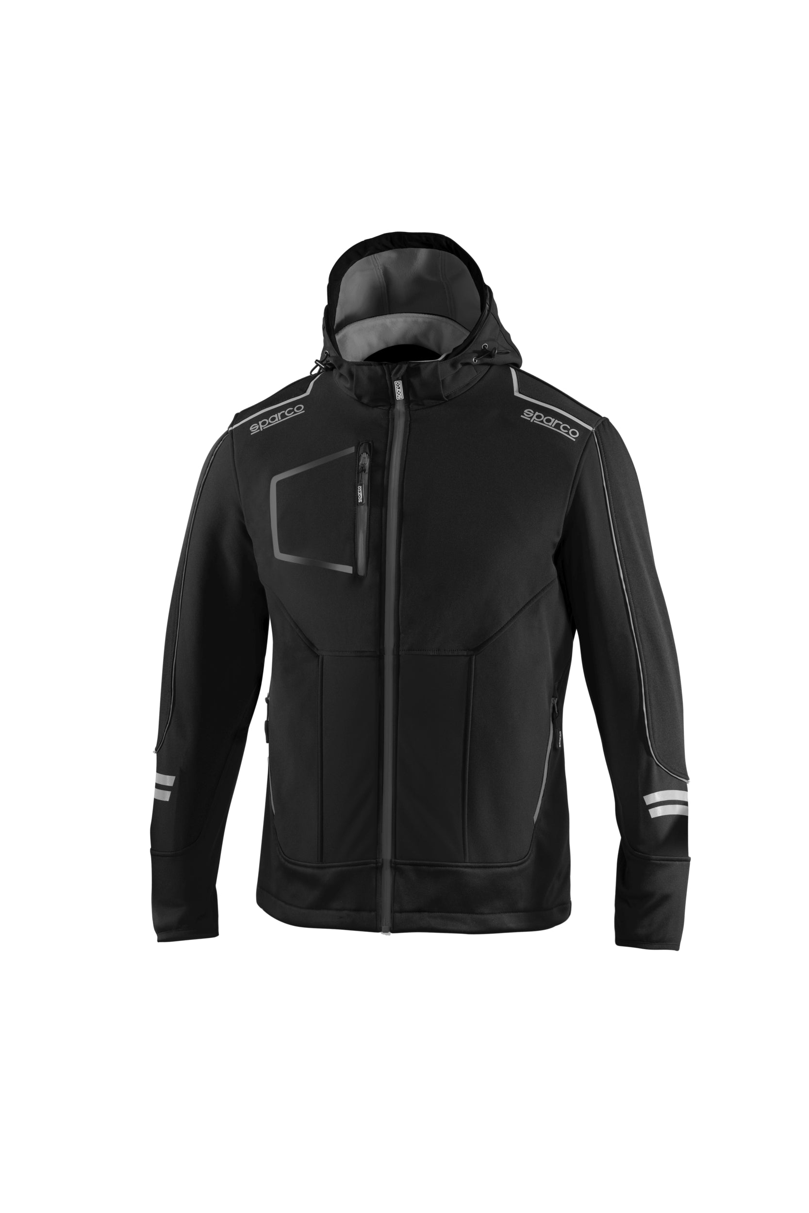 SPARCO 02412NRGS5XXL Куртка TECH Soft-shell, чорний/сірий, розмір XXL Photo-0