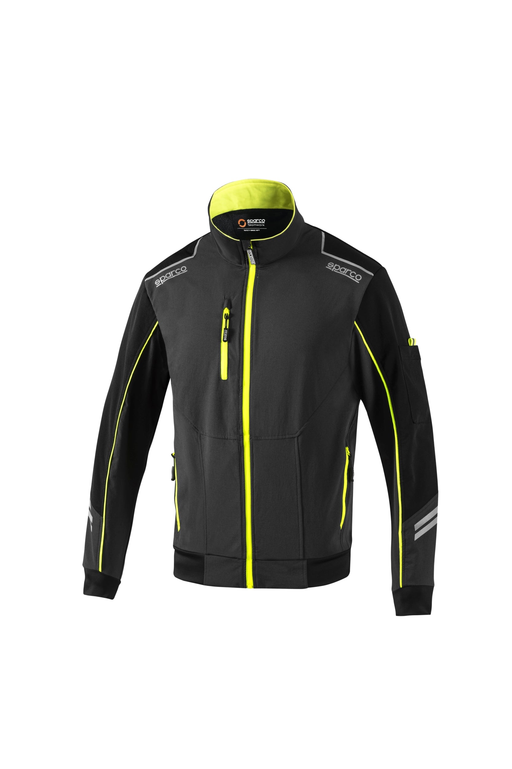SPARCO 02413GSGF4XL Куртка TECH Light-shell, сірий/жовтий флюо, розмір XL Photo-0