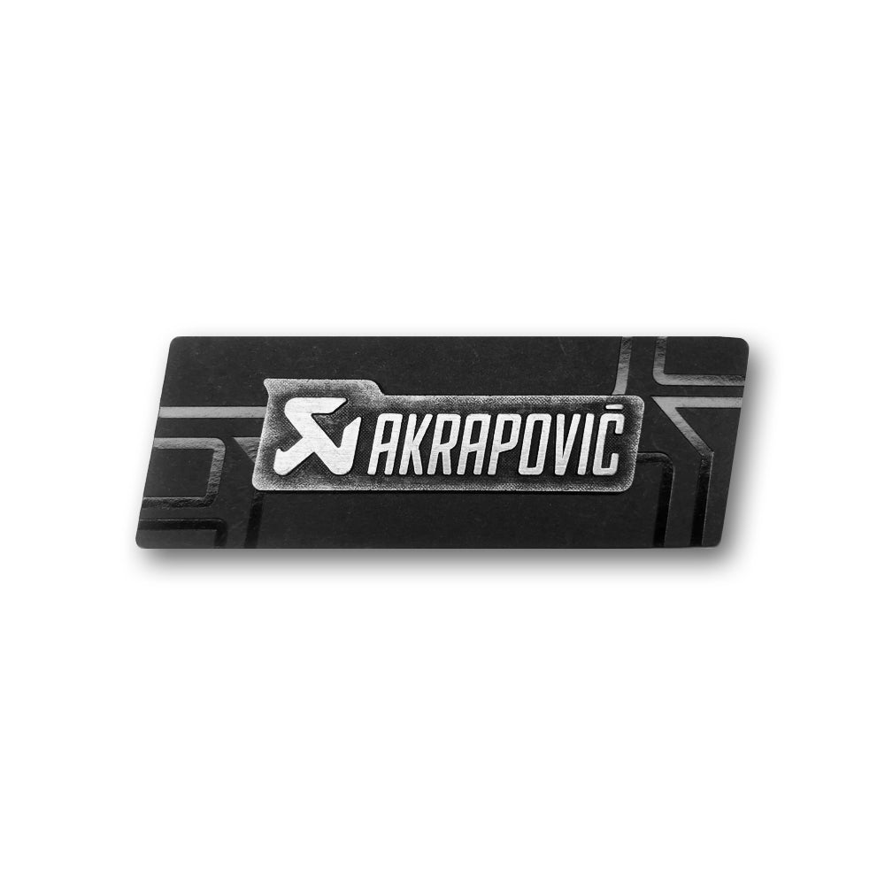 AKRAPOVIC 800912 Срібний знак Photo-0