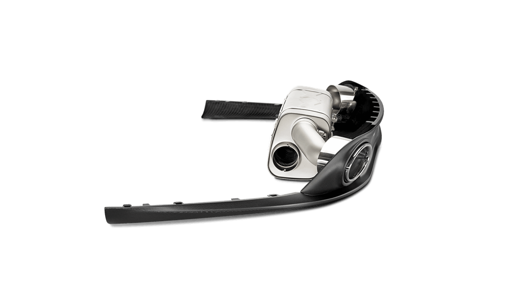 AKRAPOVIC S-PO991TSO-HT Вихлопна система SLIP-ON для PORSCHE 911 Turbo і Turbo S (титан) Photo-2