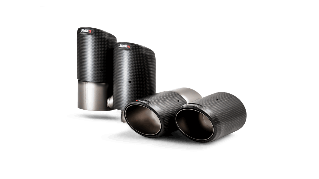 AKRAPOVIC TP-CT/53 Насадки вихлопної системи для PORSCHE 536 Cayenne і Cayenne Coupe (E3) Photo-0