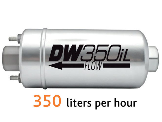 DEATSCHWERKS 9-350 Зовнішній паливний насос DW350iL 350lph містить інсталяційний комплектом Photo-0