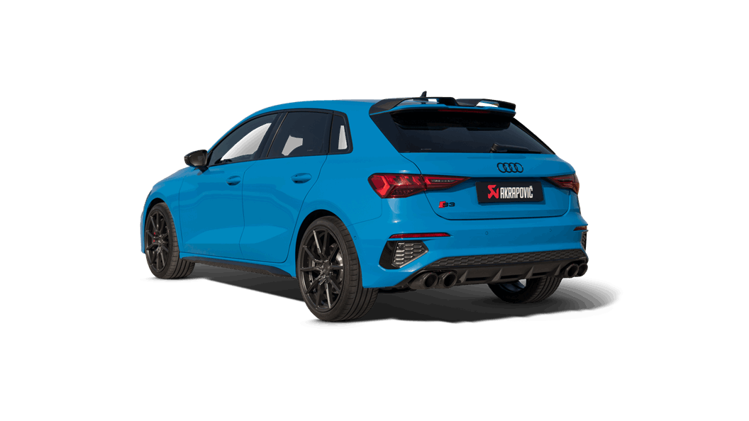 AKRAPOVIC S-AU/TI/17H Вихлопна система Evolution Line (титан) для AUDI S3 Sportback (8Y) 2020-2024 Photo-2