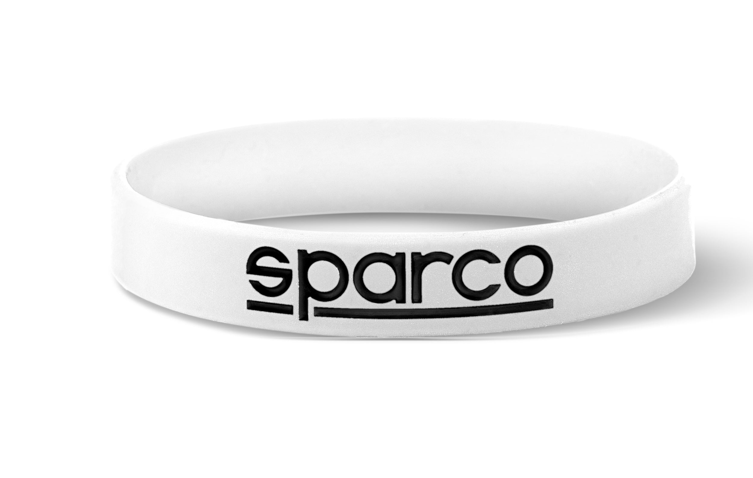 SPARCO 099093BI Браслет гумовий, білий Photo-0
