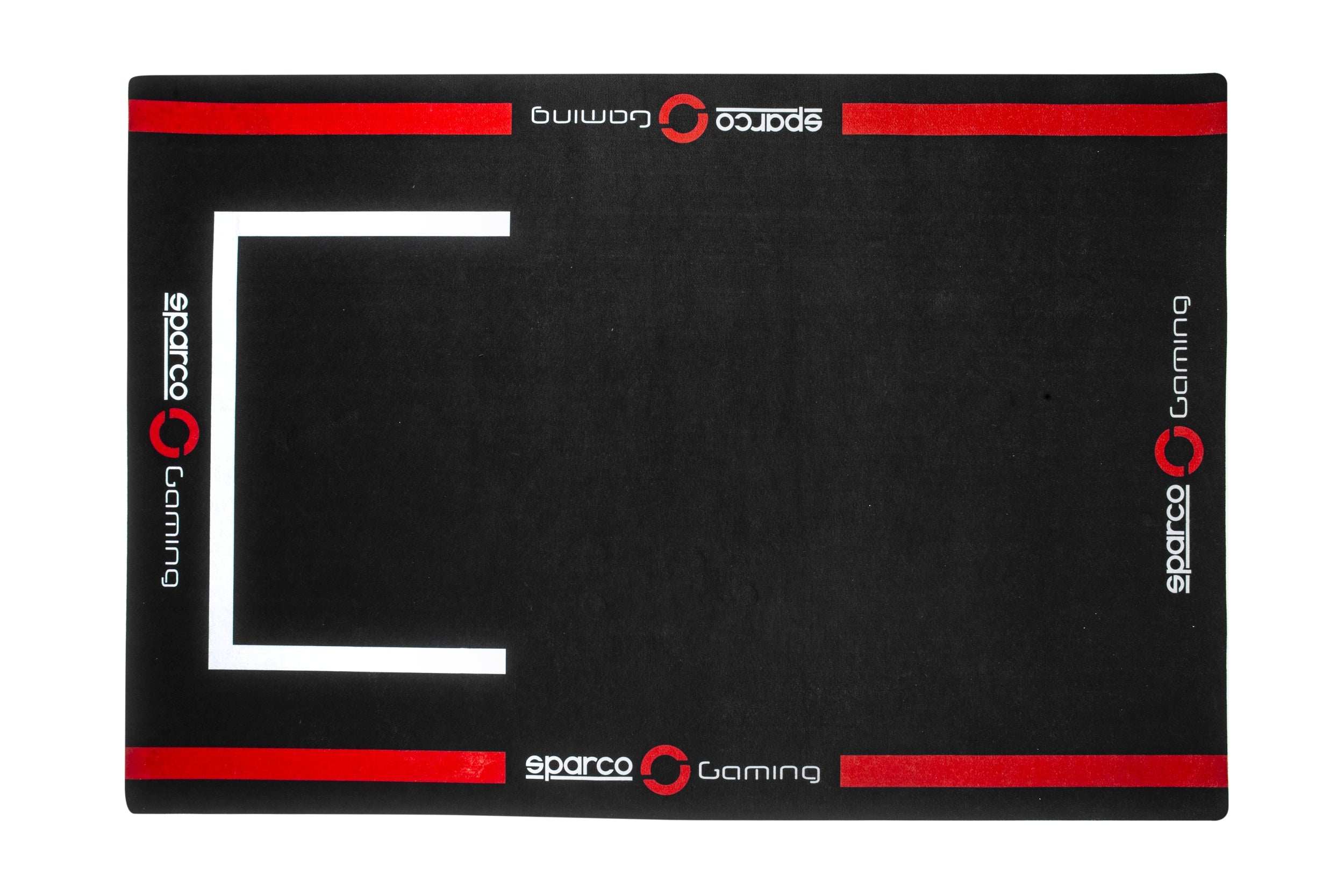 SPARCO 099101NRRS підлоговий килим для гоночного симулятора, 180x120 см Photo-0