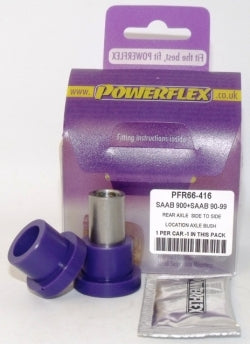 POWERFLEX PFR66-416 Нижня опорна втулка заднього моста для SAAB 90 & 99 Photo-0