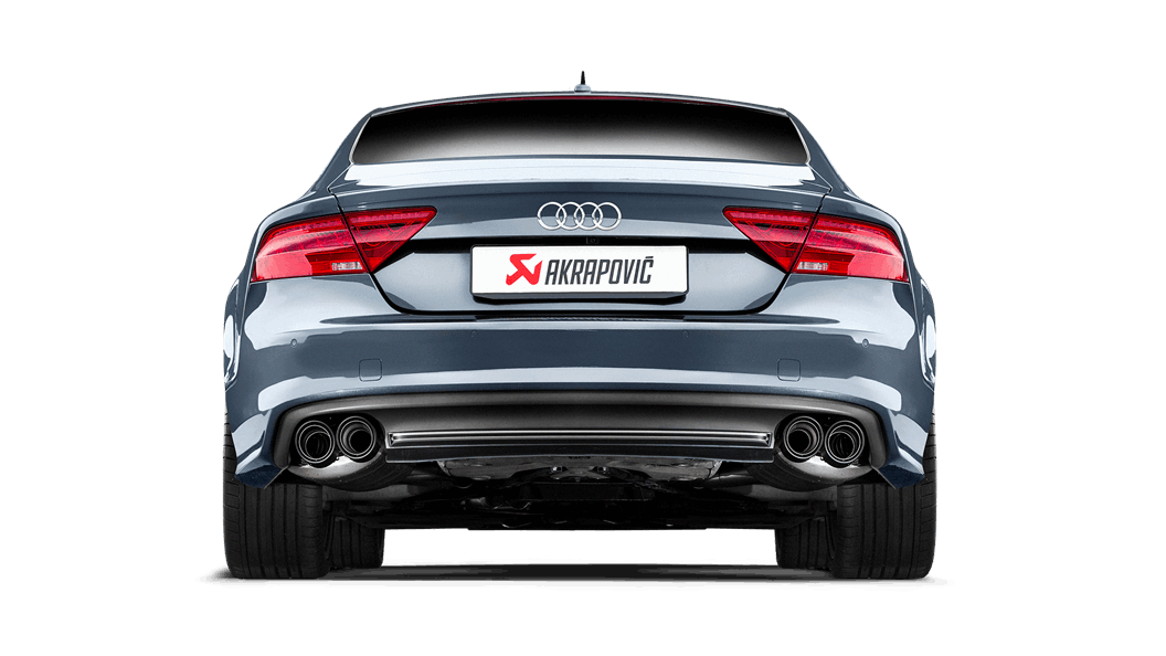AKRAPOVIC S-AU/TI/6H Вихлопна система Evolution Line (Titanium) для AUDI S7 Sportback (C7) 2013-2017 Схвалення типу ECE Photo-3
