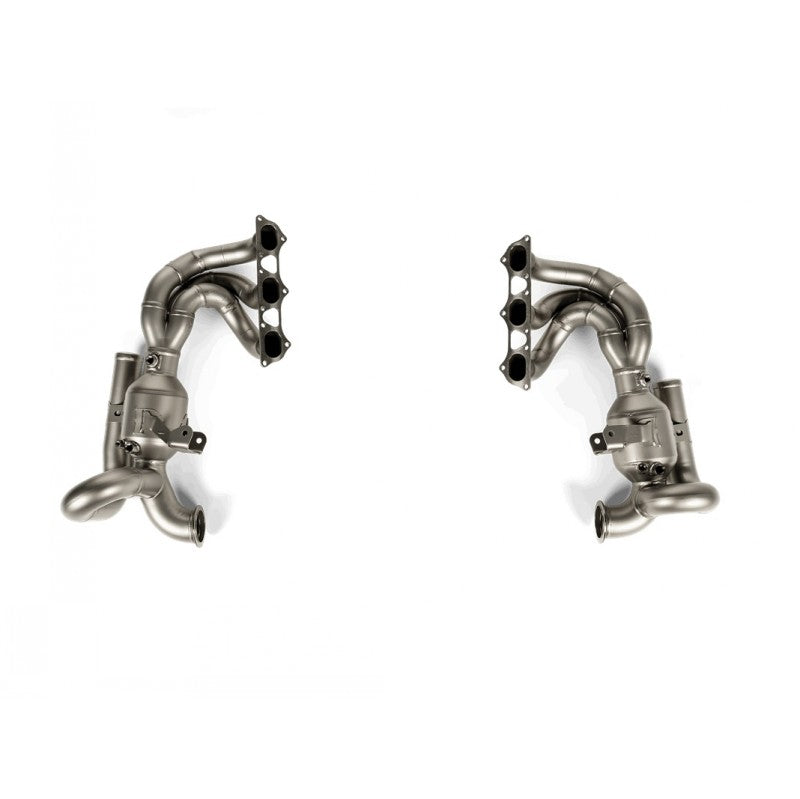 AKRAPOVIC E-PO/T/9 Комплект випускних колекторів Evolution (Titanium) для PORSCHE 911 GT3RS (992) / GT3 (992.2) Photo-0