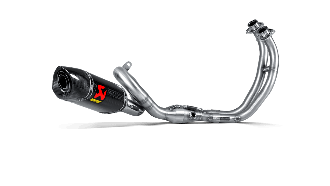 AKRAPOVIC S-Y7R2-AFC Вихлопна система Racing Line (Carbon) для Yamaha MT-07 / FZ-07 2014-2021 Photo-0
