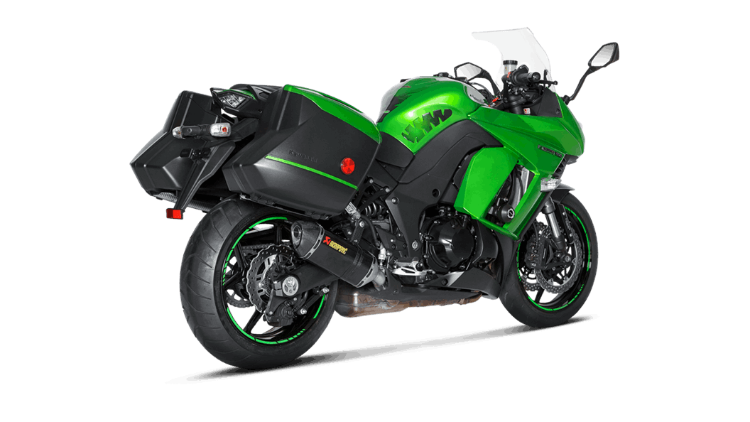 AKRAPOVIC S-K10SO19-HZC Вихлопна система Slip-On Line (Carbon) для KAWASAKI Z1000SX / NINJA 1000 2014 - 2020 Photo-3