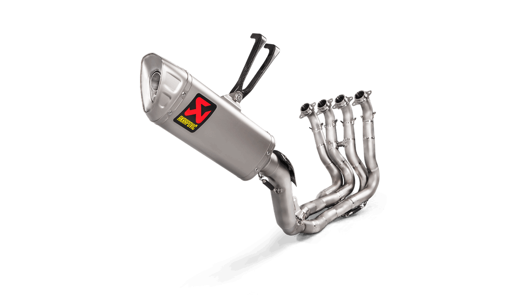 AKRAPOVIC S-H10R8-APLT Вихлопна система Racing Line (Titanium) для Honda CBR 1000 RR 2017-2019 Photo-0