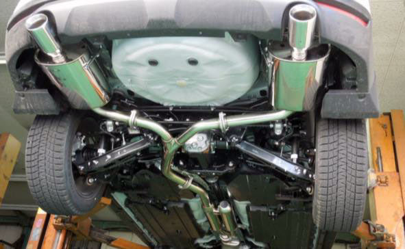 HKS 31021-AF023 Вихлопна система (задня і середовищ. Частина) Legamax Premium для SUBARU FORESTER 2013+ Photo-3