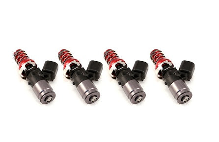 INJECTOR DYNAMICS 1300.48.11.WRX.4 до-т форсунок ID1300 для SUBARU WRX STI. 11mm (Червоний) адаптер Photo-0