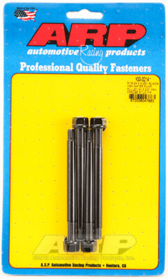 ARP 100-3214 Набір шпильок шківа водяного насоса для 5/16-24 X 4.250 дюйма, чорний оксид, шестигранник (підходить до проставки вентилятора 3000 дюйма) Photo-0