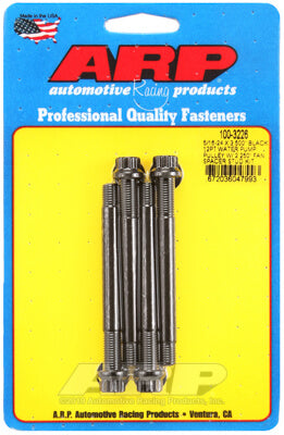 ARP 100-3226 Комплект шпильок шківа водяного насоса для 5/16-24 X 3.500 дюйма, чорний оксид, 12 шт (підходить для розпірки вентилятора 2.250 дюйма) Photo-0