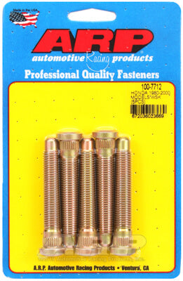 ARP 100-7712 К-т колісних шпильок для HONDA (1997+) подовжені (5 шт. В к-ті) Photo-0