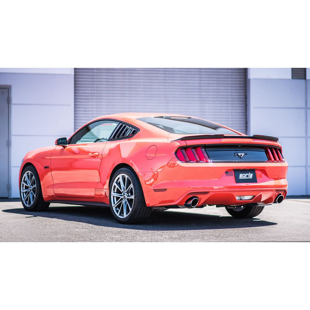 BORLA 11889 Задня секція Rear Section, Mustang EcoBoost® 2.3L (turbo)/V6-3.7L, Насадка №36, 2015- Photo-1