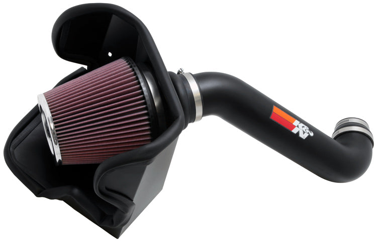 K&N 77-1562KTK Спортивна Система впуску для DODGE NITRO / JEEP LIBERTY 3.7 L V6;2010-2012 (165мм) Photo-0