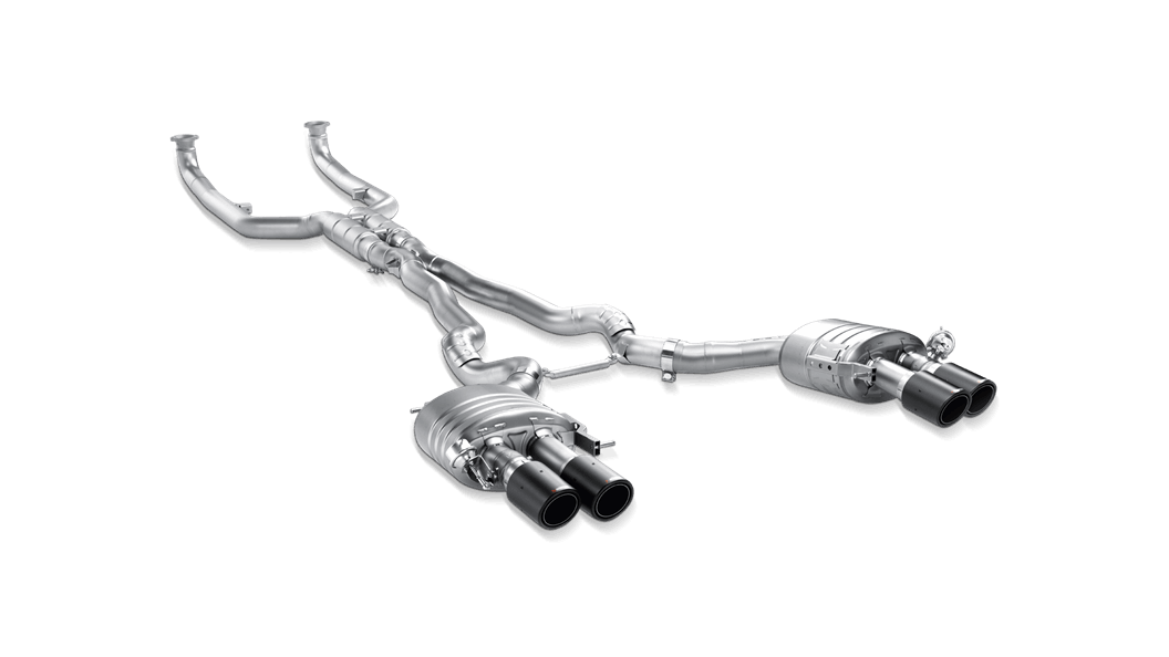 AKRAPOVIC ME-BM/T/5 Вихлопна система Evolution для BMW F13 M6 (без насадок) Photo-1