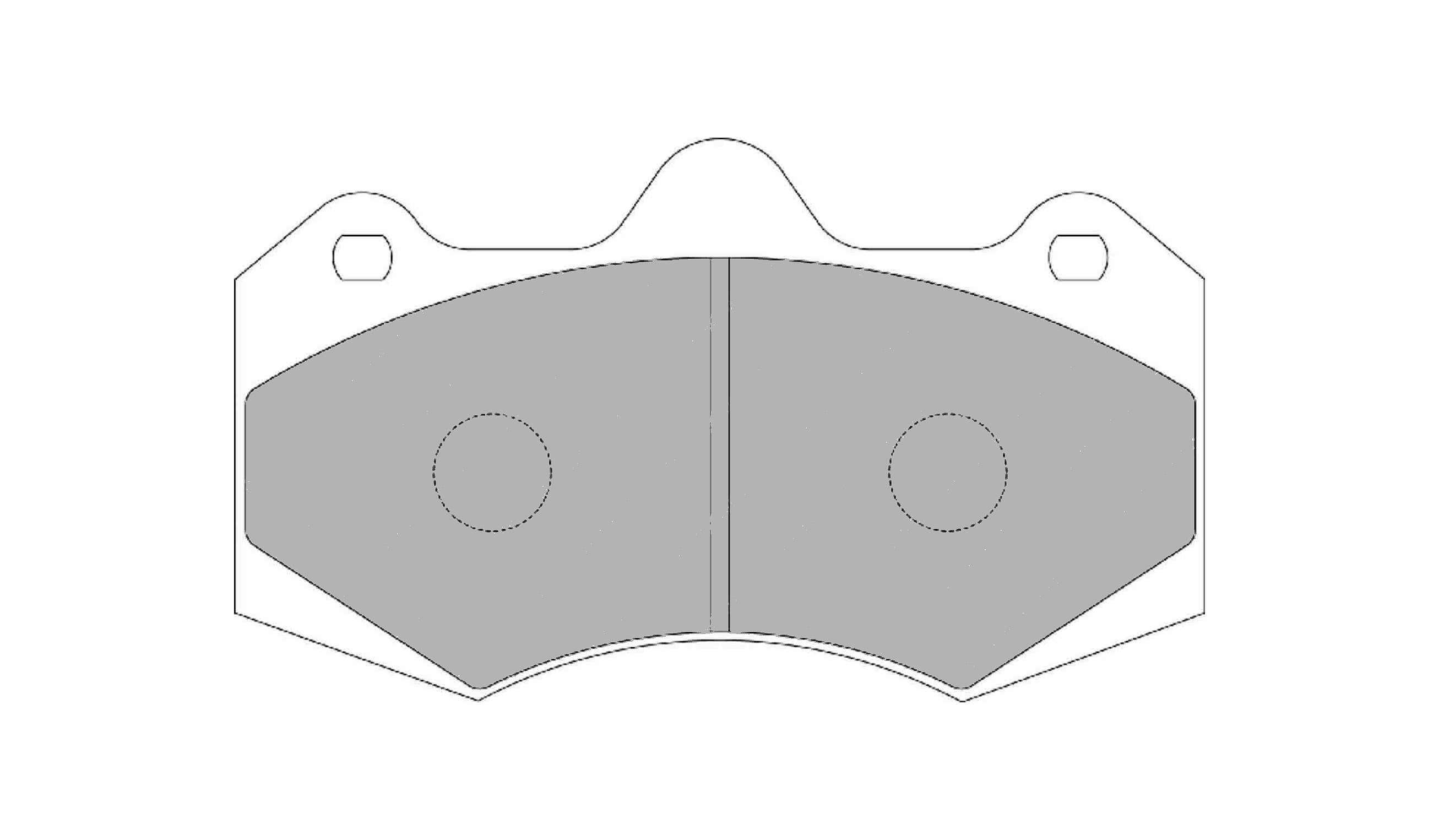 FERODO FRP3084Z Передні гальмівні колодки DSUNO для MCLAREN 570 GT / 570 S / 650 LT / 650 S Photo-0