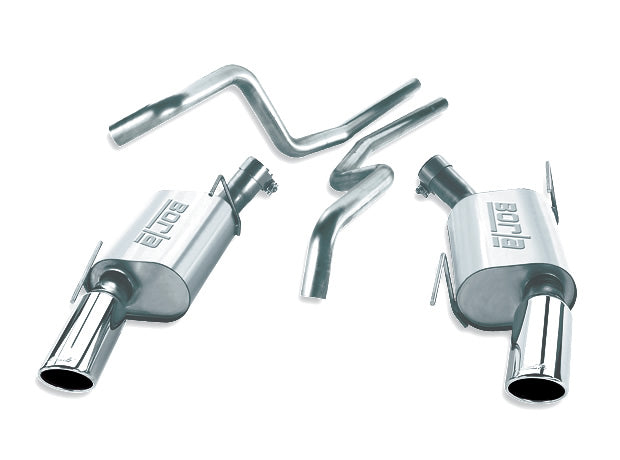 BORLA 1014019 Вихлопна система FORD MUST GT 05- 09 4,6L V8 & GT500 5,4L V8 Photo-0