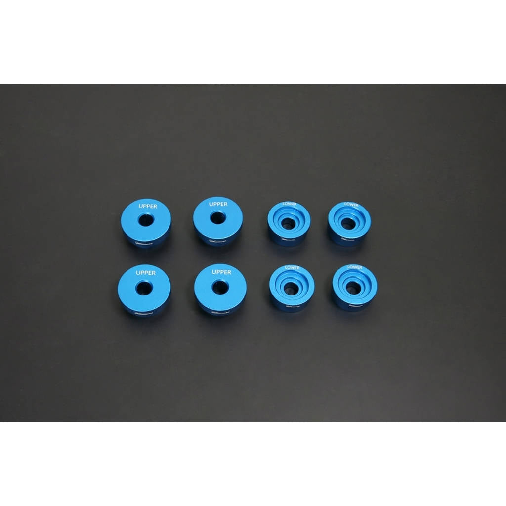 HARDRACE 8716 Проставки в задній підрамник SUBFRAME BUSHING SOLID-ALUMINIUM 4PCS/SET Photo-0