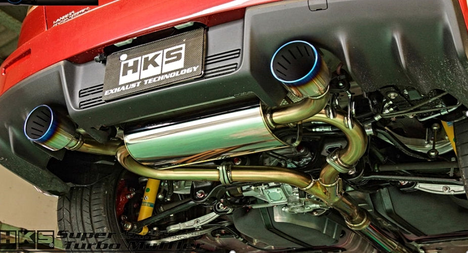 HKS 31029-AM004 Вихлопна система Super Turbo Muffler для MITSUBISHI EVO X Photo-0