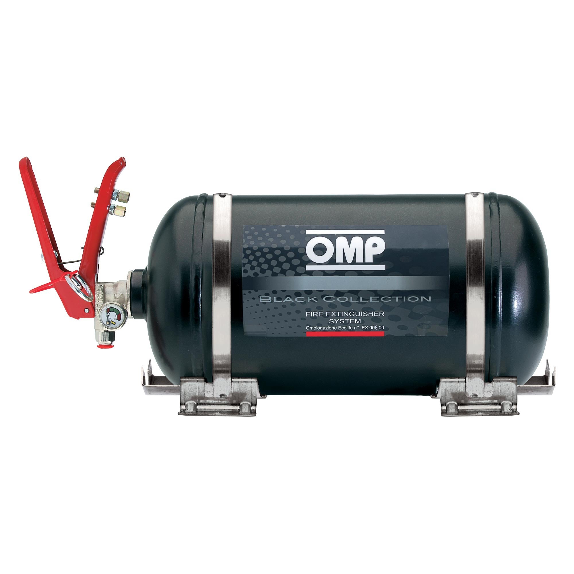 OMP CM0-SST1-AB1 (CMSST1/B) Змінний балон для системи пожежогасіння CMSST1, 4,25L, сталь, чорний Photo-0