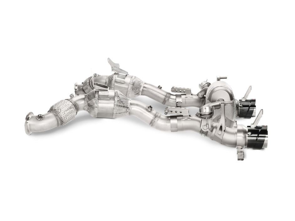 AKRAPOVIC MTP-FE488H Вихлопна система Slip-On Line (Titanium) для FERRARI 488 GTB/488 Spider 2016-2019 Схвалення типу ECE Photo-4