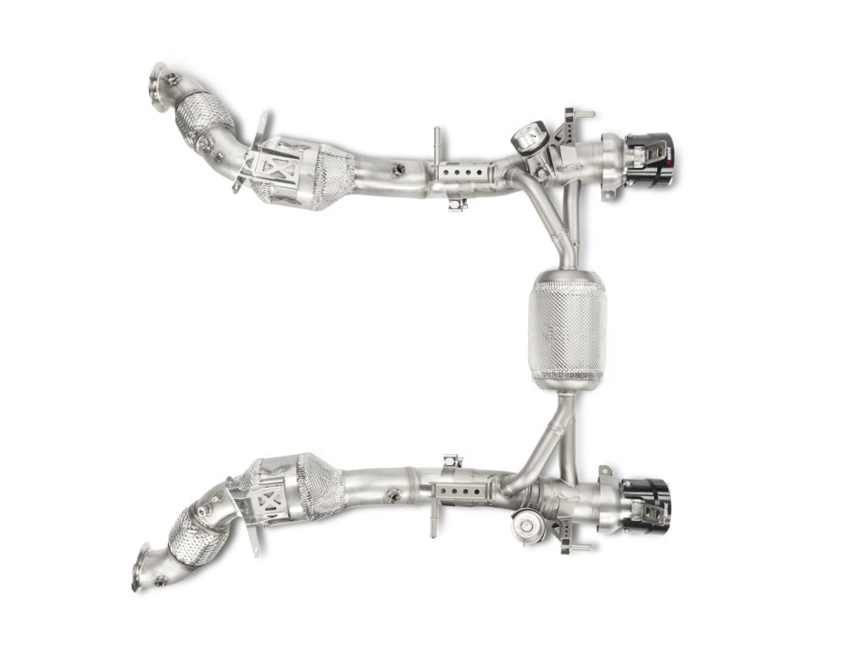 AKRAPOVIC MTP-FE488H Вихлопна система Slip-On Line (Titanium) для FERRARI 488 GTB/488 Spider 2016-2019 Схвалення типу ECE Photo-5